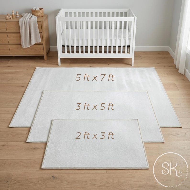 personalized celestial nursery area rug custom name minimalist decor for kids room moon and stars baby rug with name nursery decor celestial image 15