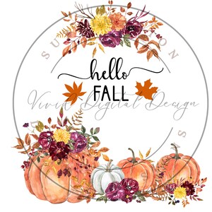 Rustic Hello Fall Pumpkins, Sublimation Design,Digital Download, Shirt, Mug, Tote Bag Design