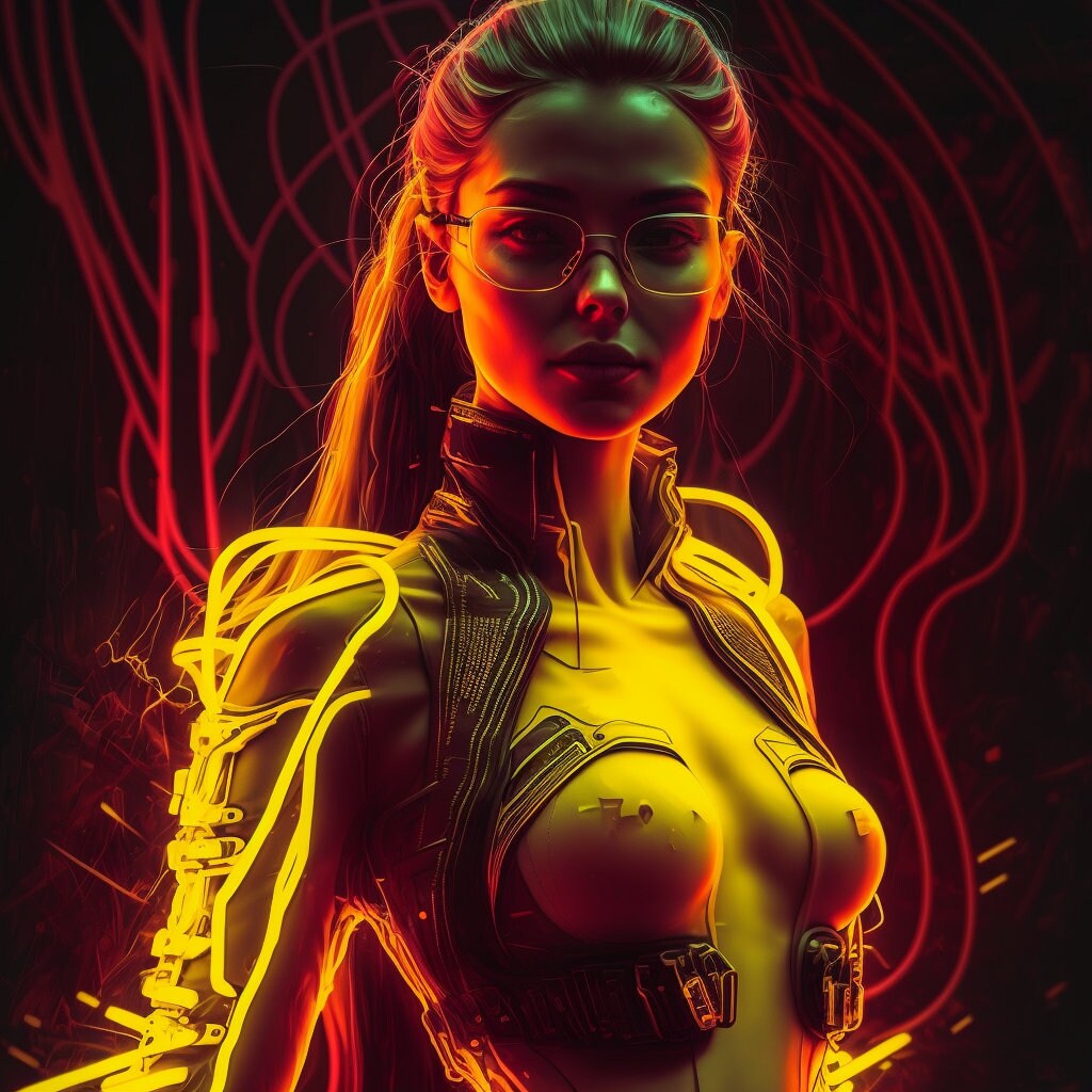 Female V Wallpaper 4K, Neon, Cyberpunk 2077