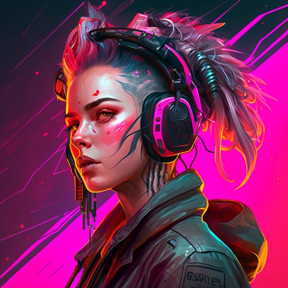 Cyberpunk DJ Collection - Etsy