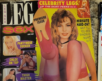 Lot of 38 Leg Sex Magazines Foot Fetish Feet Legs