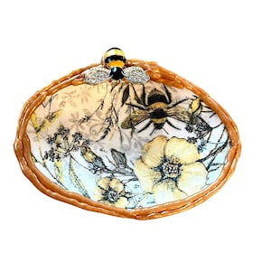 Custom Shell Ring Dish | Bridesmaids Gift | Clam Shell Art