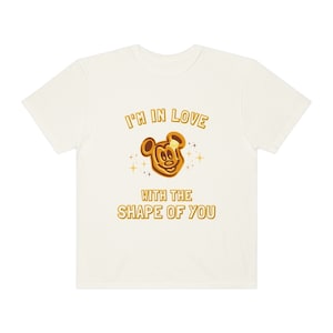 Mickey Waffle Comfort Colors Shirt | In Love With The Shape of You