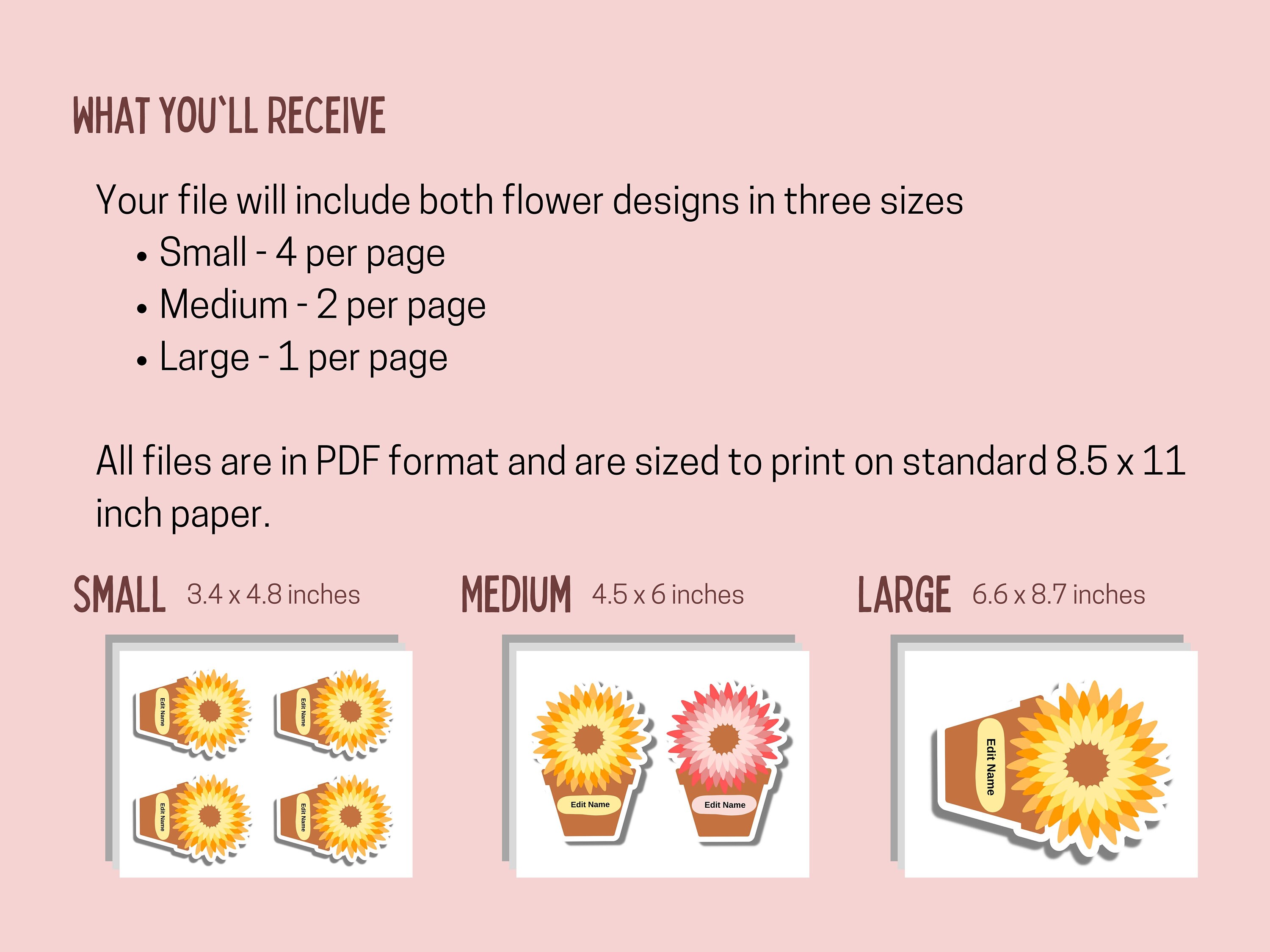 INSTANT DOWNLOAD Door Dec Flower RA Resident Advisor Printable Dorm ...