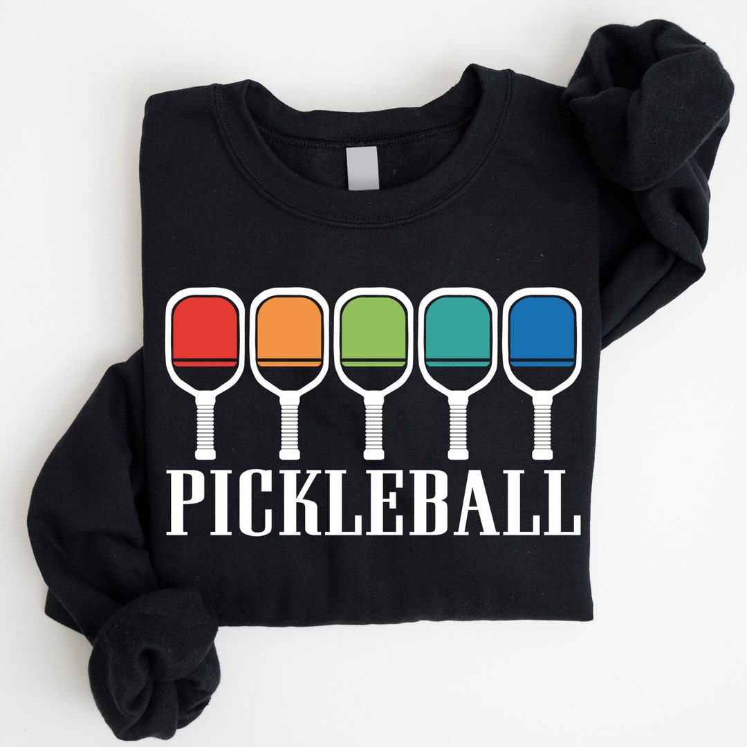 Pickleball Crewneck Pickleball Player Hoodie Pickleball Etsy