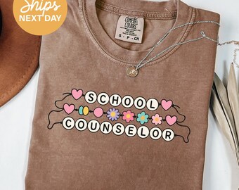 School Counselor T-Shirt: Soft, Eco-Friendly Mental Health Tee