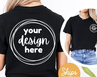 Custom Logo T-Shirt: Personalized Business Design, Eco-Friendly Ink