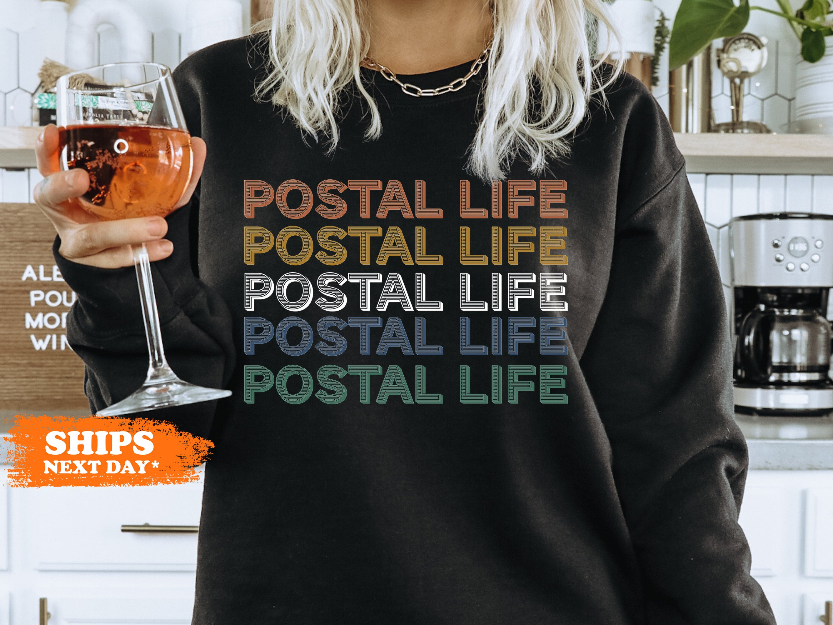 Sweatshirt à Capuche Rural Carrier - Marque Gildan, Blanc Avec Logo, Unisexe, Neuf Sans étiquettes