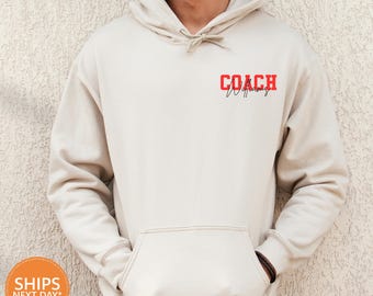 Sudadera de entrenador personalizada: cuello redondo personalizado del equipo deportivo