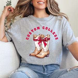 Custom College T-Shirt: Western University Tee
