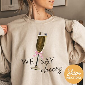 Bachelorette Party Crewneck: Eco-Friendly Hen Party Sweatshirt