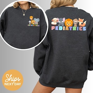 Custom Pediatrics Crewneck: Pediatric Nurse Sweater