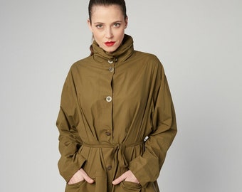 Veste de pluie Bise en microfibre - manteau taille unique pour pluie fine, élégant et astucieux, pratique et facile à emporter