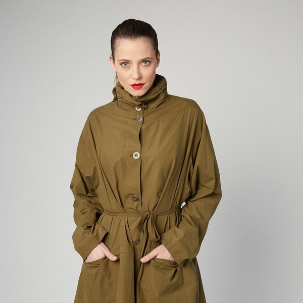 Veste de pluie Bise en microfibre - manteau taille unique pour pluie fine, élégant et astucieux, pratique et facile à emporter