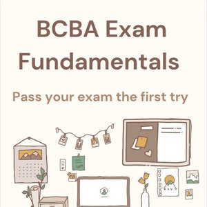 BCBA Exam Fundamentals Study Guide Practice Test Questions RBT Applied