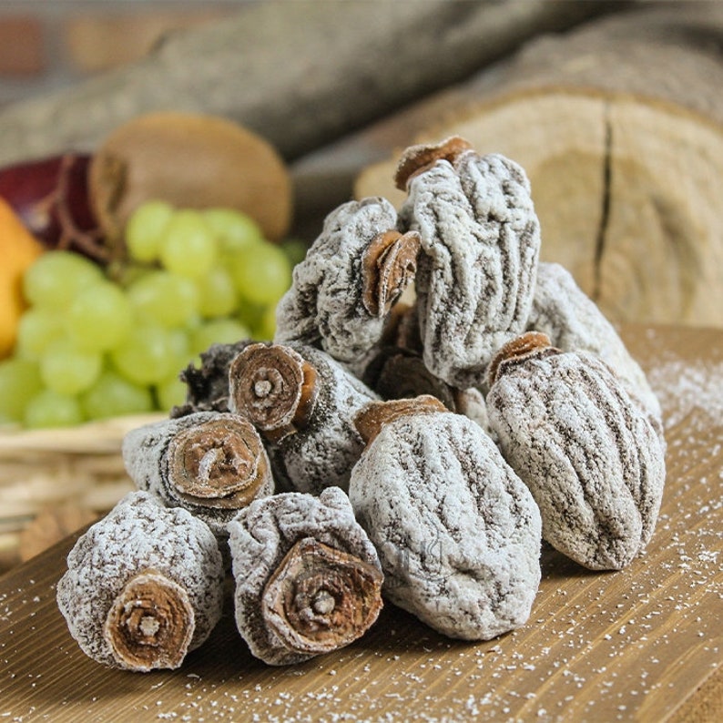 Organic Hoshigaki, Vegan Dried Fruit, Sun Dried Persimmon, Ichida Persimmon, Natural the Apple