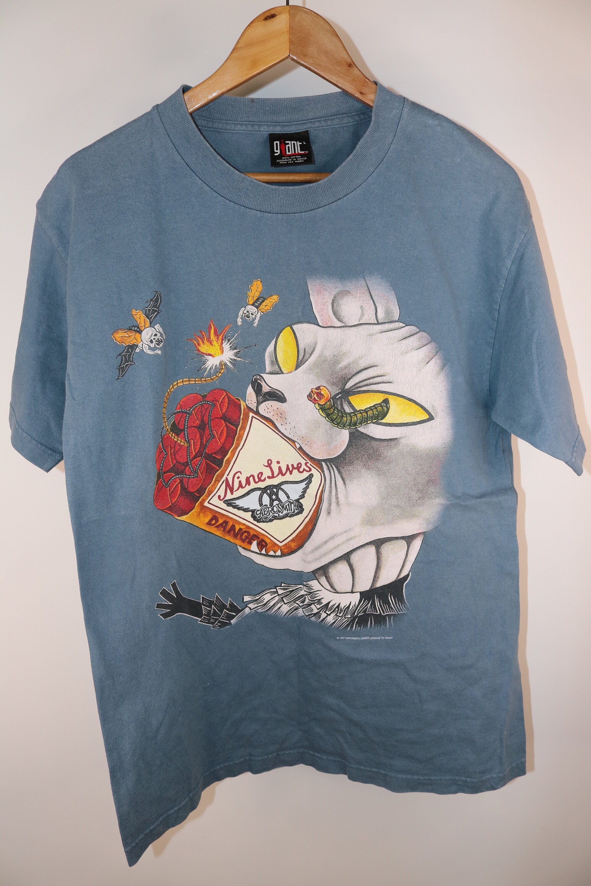 エアロスミス Nine Lives ツアーTシャツ