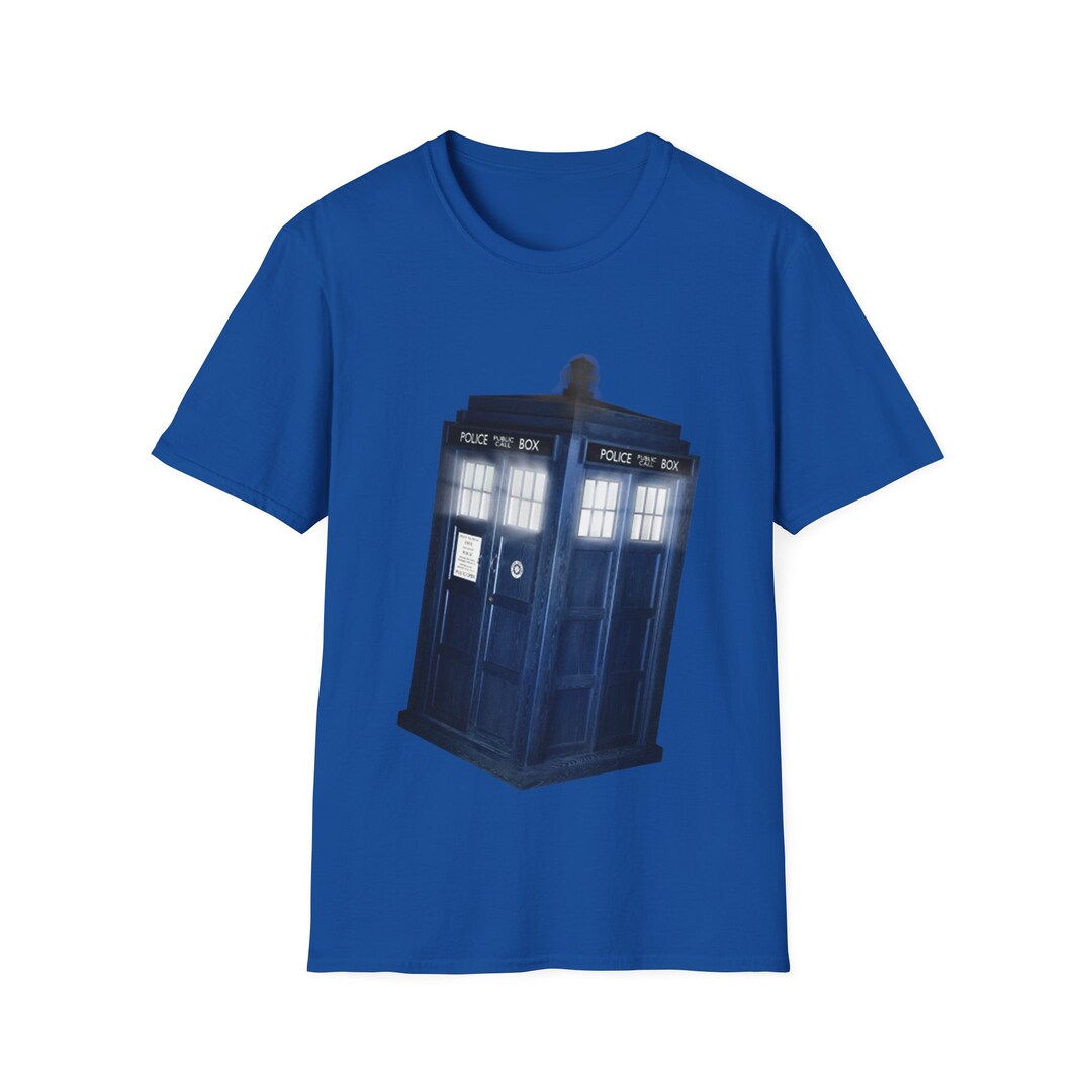 Doctor Who Tardis Unisex Softstyle T-shirt - Etsy
