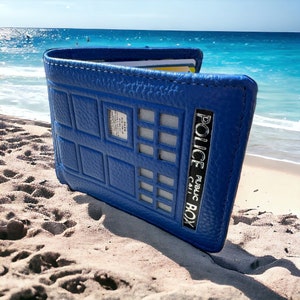 Tardis 4.0 de cuero italiano granulado de primera calidad + RFID ***Edición limitada*** en stock - ¡Nuevo lote, solo 100 fabricados!