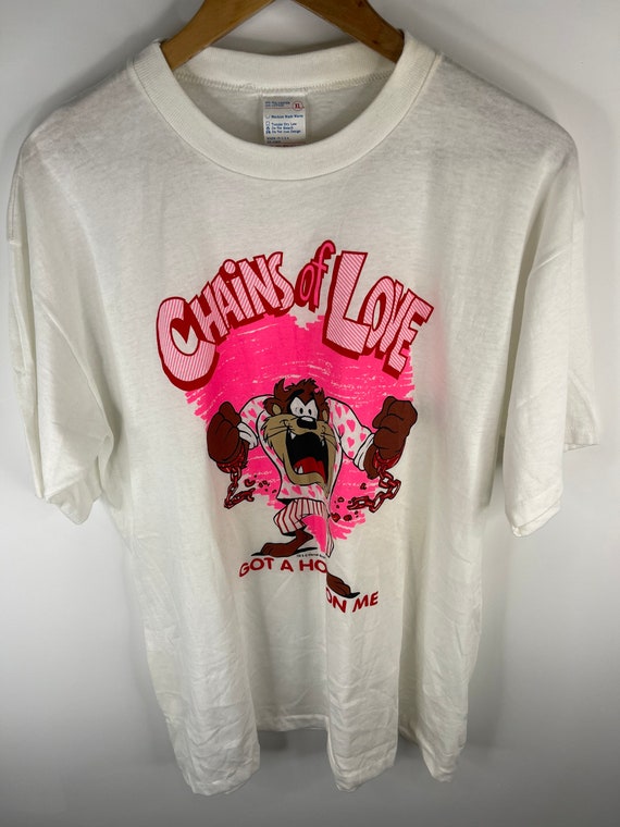 Chains of love Taz looney tunes vintage tshirt 199