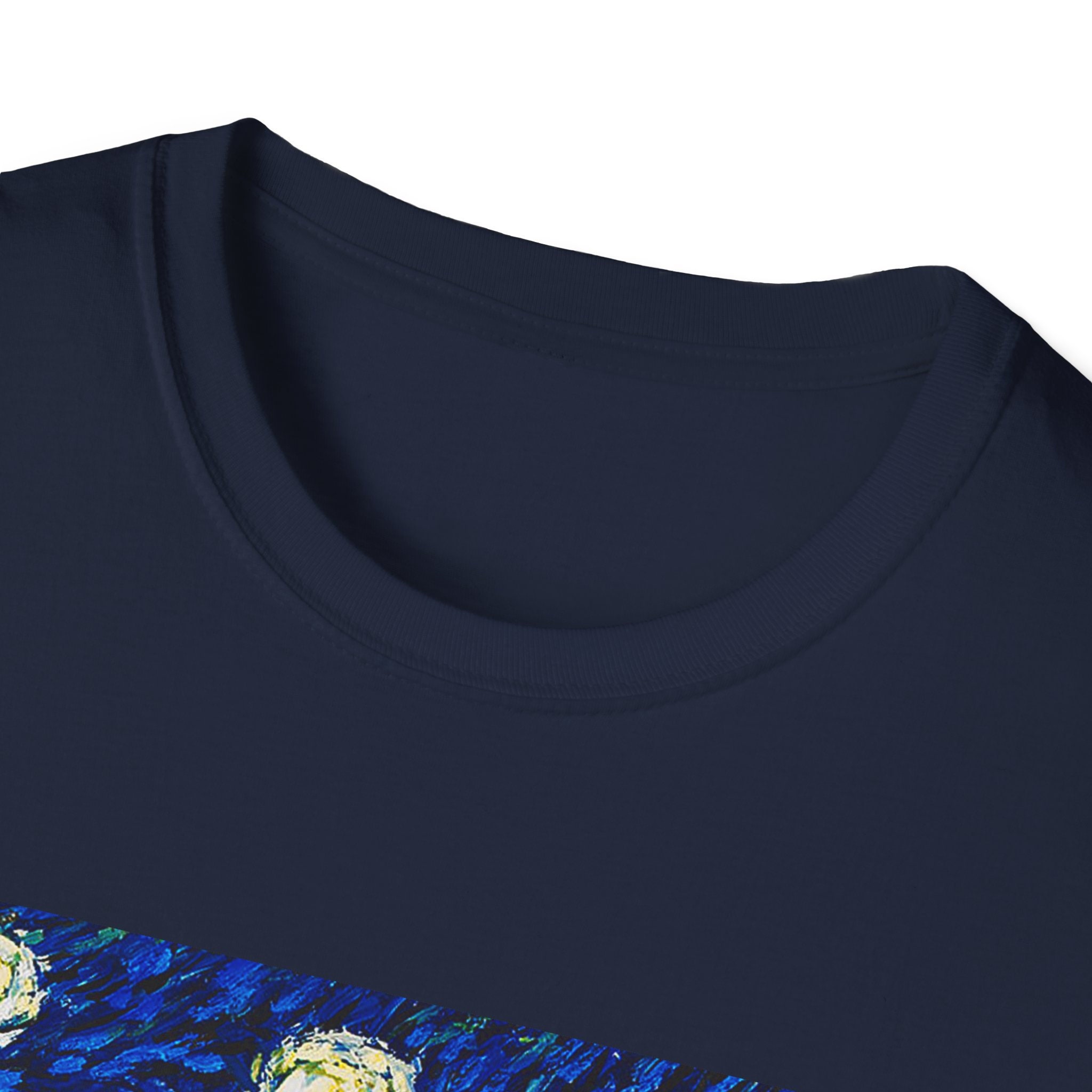 Doctor Who Tardis Japan Wave Van Gogh Unisex Softstyle T-shirt - Etsy
