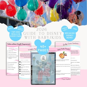 2026 Guide to WDW Parks with a Baby/Toddler/Child