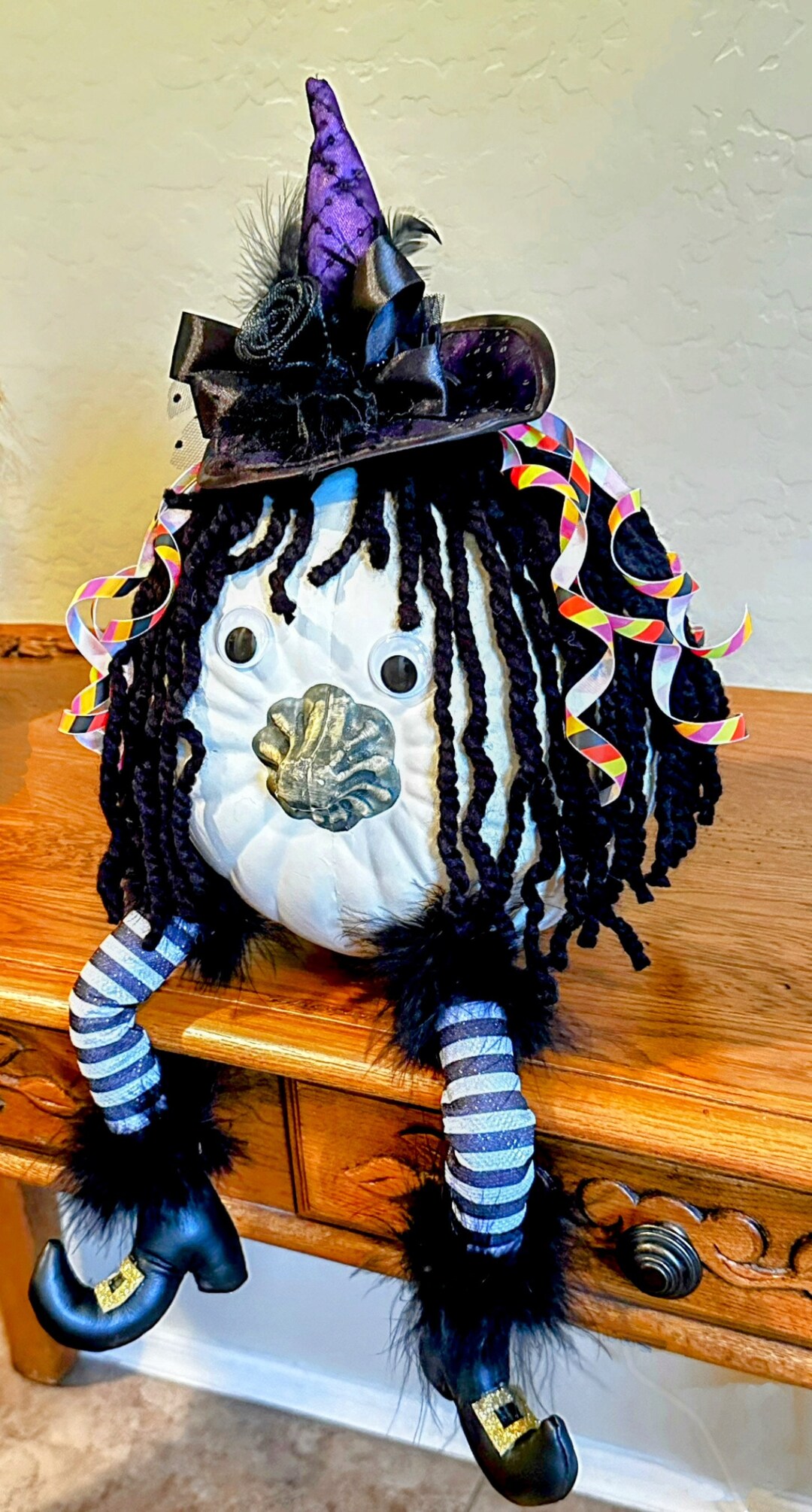 Pumpkin Witch Decor - Etsy
