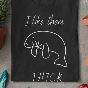 Funny Manatee T-Shirt, Gift for Him, Manatee Gift, Gift for Her, Funny Shirt, Sea Cow