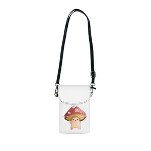 Glücklicher Pilz Geldbörse, Pilz Geschenk, Pilz Geldbörse, Pilz Geldbörse, Zauberpilz, Pilz Kunst