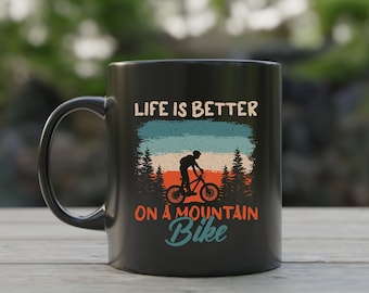 Mountain Bike Mug Mountain Biking Gift Coffee Mug Gift For Mountain Biker