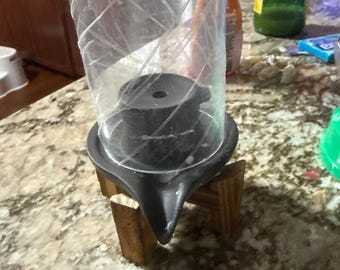 Waterfall incense holder