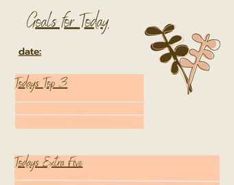Values and Goals Worksheet, ACT Therapy Printable for Counselors, Client Direction Exercise for Adults and Teens, Digital Download PDF