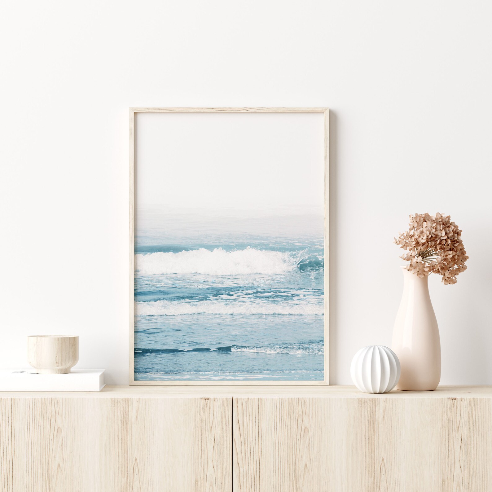 Ocean Printed Ocean Art Print, Set of 2 Wall Art, Sea Print, Beach Print, Printable ...