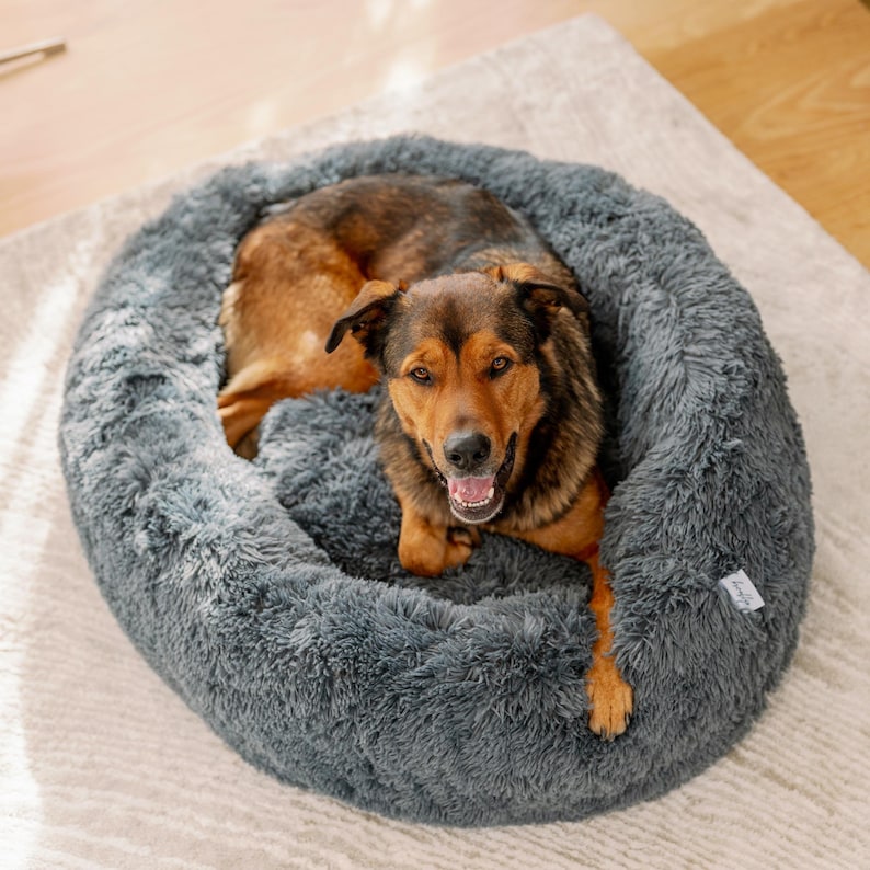 New 2026 Version - Official Brooklyn Calming Dog Bed, Loved by 100k, Double Filling, Dog Beds for Large Dogs, Anti-Anxiety, Machine Washable image 6