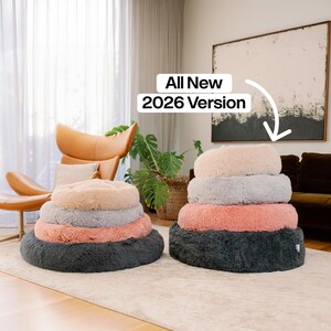 New 2026 Version - Official Brooklyn Calming Dog Bed, Loved by 100k, Double Filling, Dog Beds for Large Dogs, Anti-Anxiety, Machine Washable image 4
