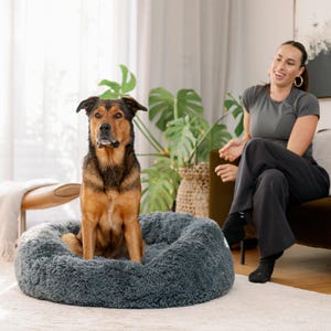 New 2026 Version - Official Brooklyn Calming Dog Bed, Loved by 100k, Double Filling, Dog Beds for Large Dogs, Anti-Anxiety, Machine Washable image 15