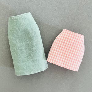 Basic skirt for an 11.5" doll