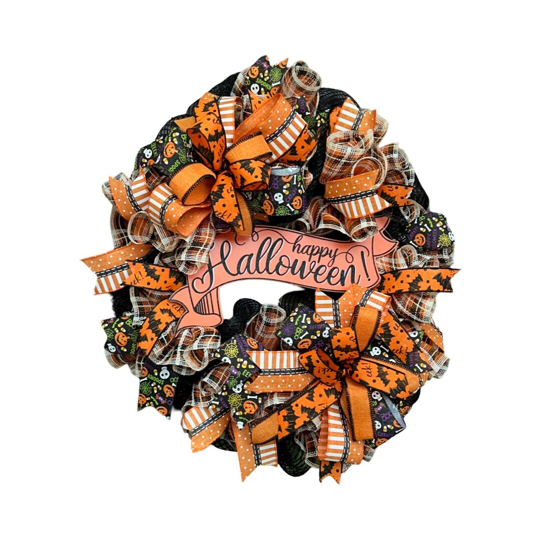 オレンジ系 ハロウィンリース OLS-org30001 オレンジ系 ハロウィンリース OLS-org30001 秋リース ハロウィンリース