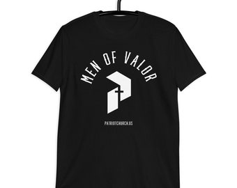 Men Of Valor, Patriot Church, Short-Sleeve, Unisex T-Shirt