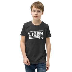 Lions, Youth Short Sleeve T-Shirt