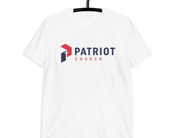 Patriot Church, Short-Sleeve, Unisex T-Shirt, White