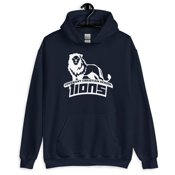 Covenant, Adult, Unisex Hoodie, Blue, Heather Grey