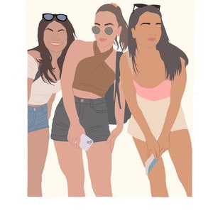 Unique digital portrait - order your own
