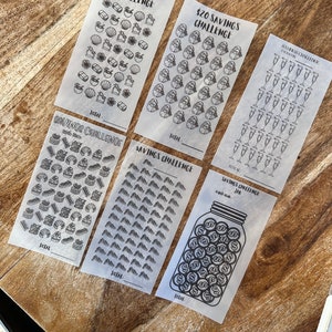 Conjunto de desafíos de ahorro