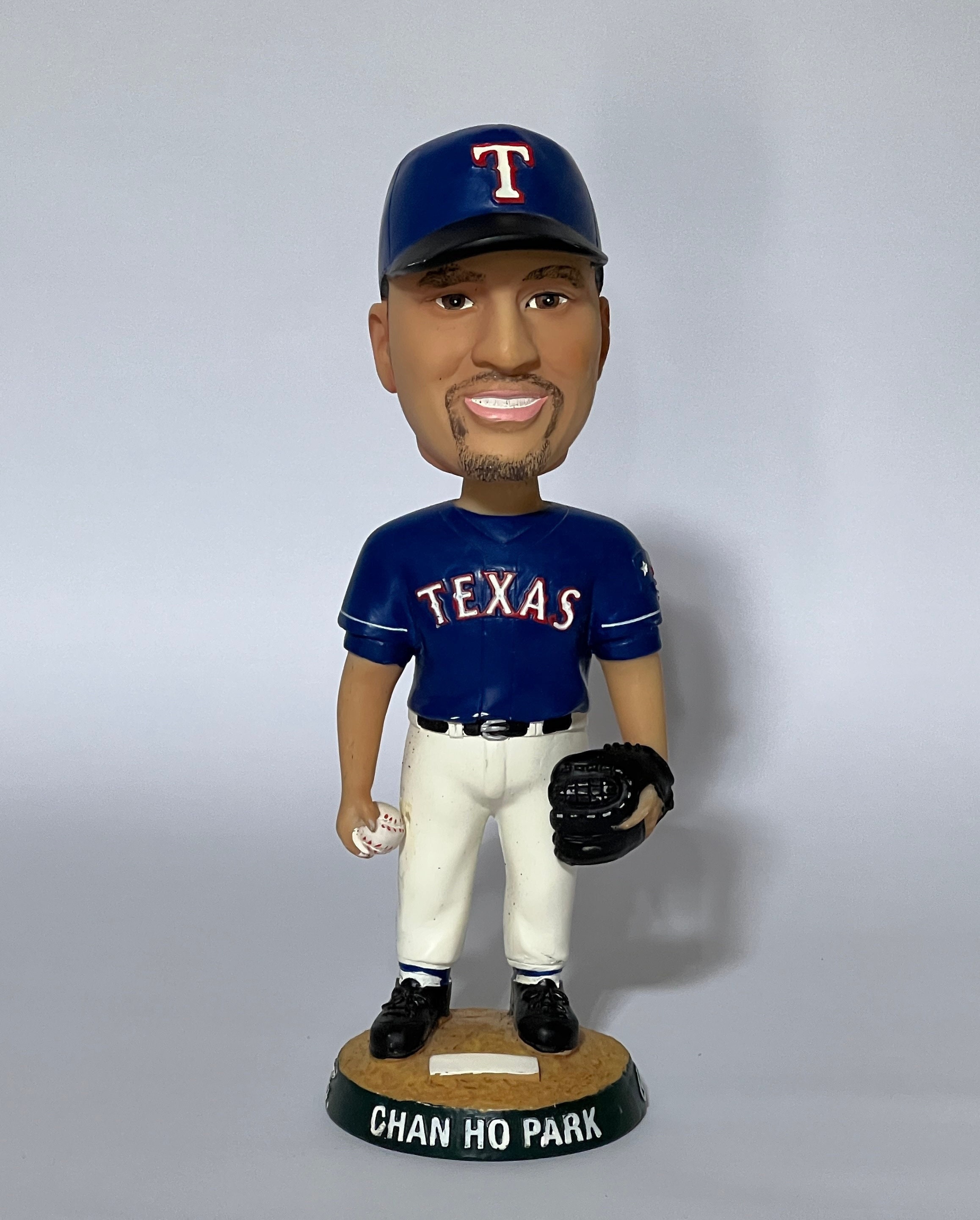 MLB ビンテージbobble head TEXAS（Chan Ho Park Bobblehead, Texas 