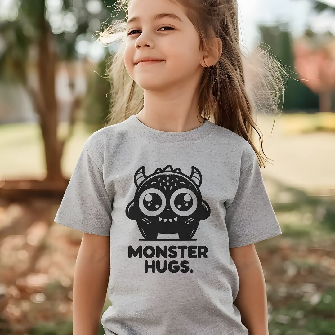 Monster - Sustainably Made Kids Long Sleeve T-shirt main image 0