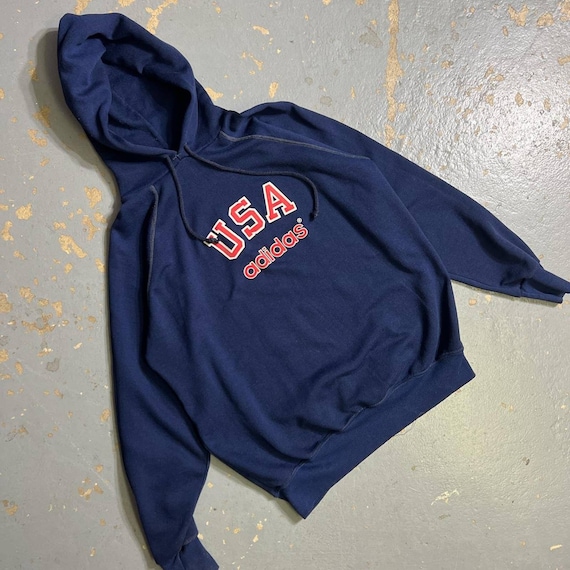 Vintage 80s adidas hoodie - Gem