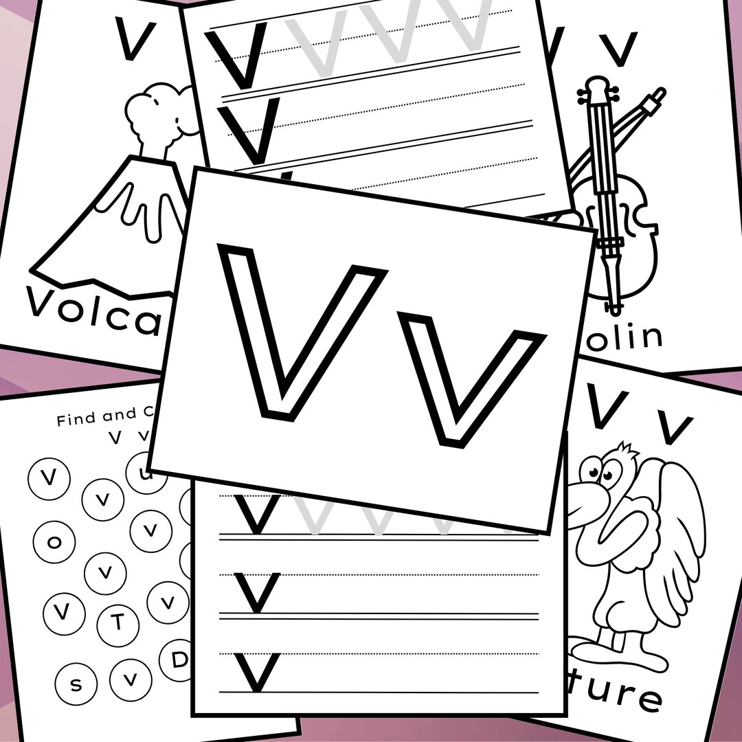 Alphabet Worksheets, Preschool Worksheets, Homeschool Worksheet, Letter ...