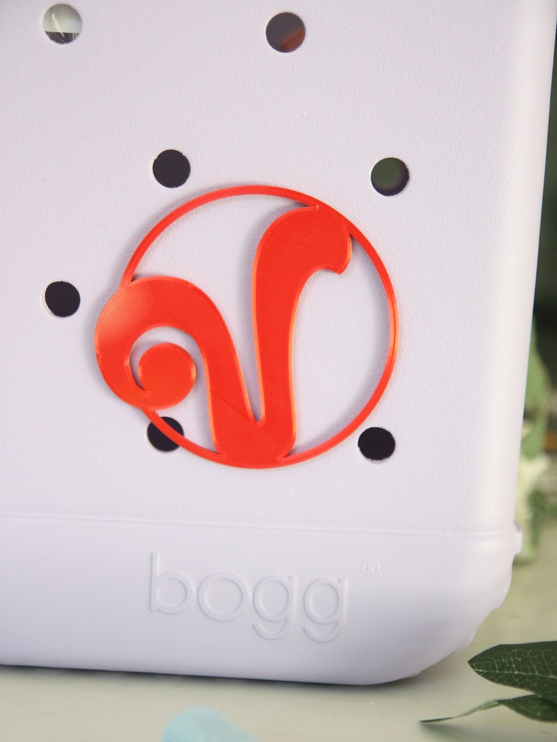 Bogg Bag Monograms Custom Bogg Bag Initial Charm 3D Etsy