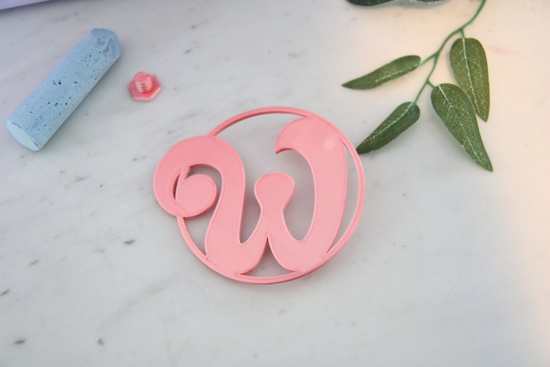 Bogg Bag Monograms Custom Bogg Bag Initial Charm 3D Etsy